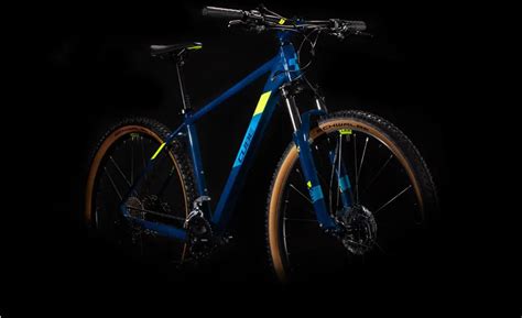 Cube Aim Sl Hardtail Mountain Bike Blueberry Flashyellow