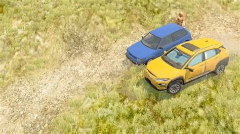 Cars Vs Cliff Roads BeamNG Drive YouTube