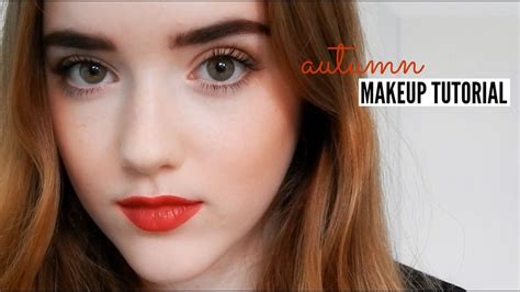 Autumn Fall Makeup Tutorial Youtube