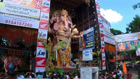 The Tallest Idol Of Ganesh In India Khairatabad Ganesh 2022 Youtube