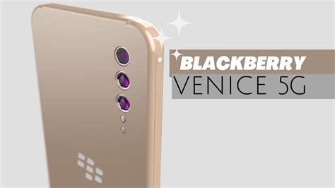 Blackberry Venice G Retro Design Qwerty Keyboard Youtube