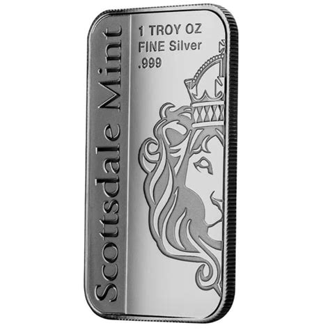 Scottsdale Mint Archangel Michael 1 Oz Silver Bar New Monument Metals