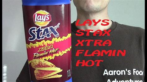 Lays Stax Xtra Flamin Hot Chips Spicochist Reviews YouTube