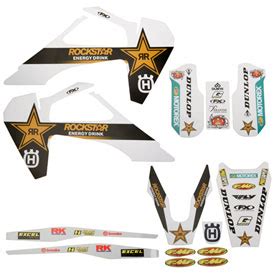 Factory Effex Factory Rockstar Husqvarna Graphic Kit 2024 Parts