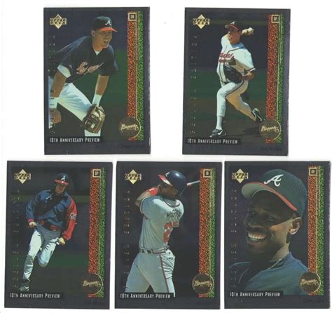 1998 Upper Deck 10th Anniversary Preview Edition Atlanta