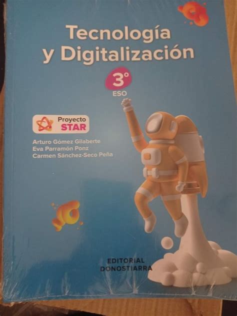 Tecnología Y Digitalización 3º Eso Proyecto Star De Segunda Mano Por