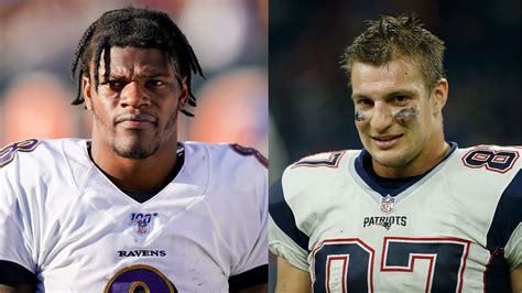 NFL Trade Rumors Rob Gronkowski Gets Candid On Lamar Jacksons Rumored