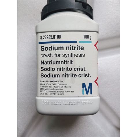 Jual Natrium Nitrit Sodium Nitrit Natrium Nitrite Shopee Indonesia