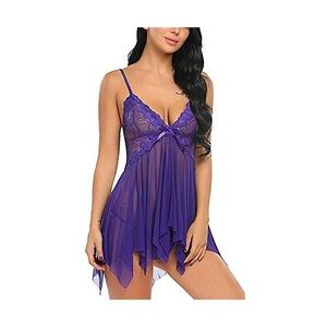 SEDEX EVBEA Babydoll Lingerie Sexy Intimo Donna Biancheria Intima