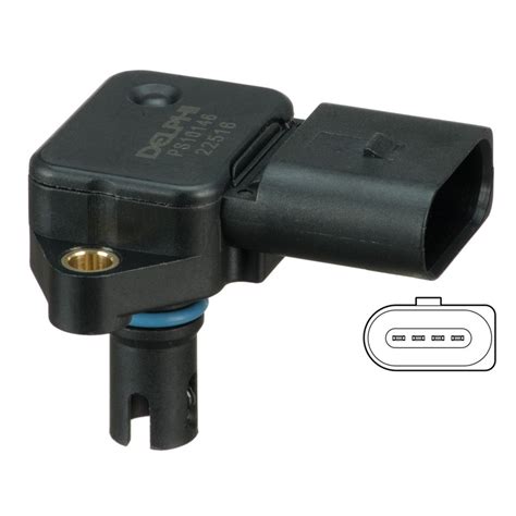 Sensor De Presi N Absoluta Map Ps Delphi Comercial A Parts