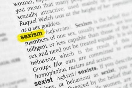 O Que Significa Sexista - ¿El lenguaje es sexista?