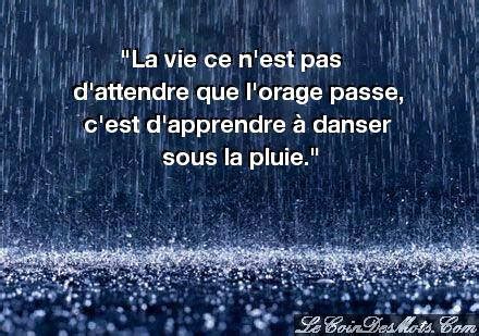 Proverbe En Image La Vie Ce N Est Pas D Attendre Que L Orage