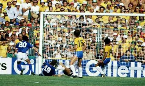 74 Paolo Rossi Italy V Brazil 1982 90 World Cup Minutes In 90 Days