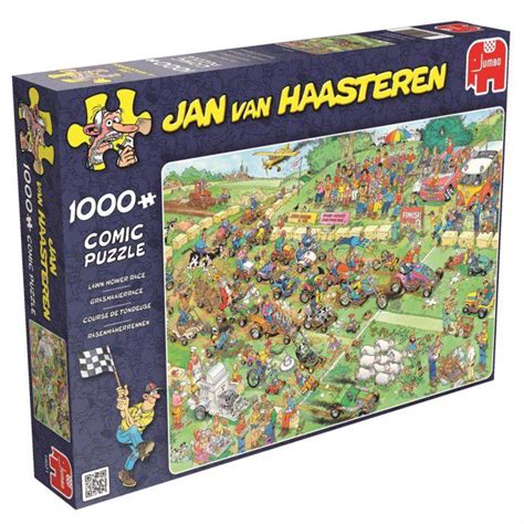 Puzzle Jan Van Haasteren Lawn Mower Race 1 000 Pezzi Puzzle Mania It