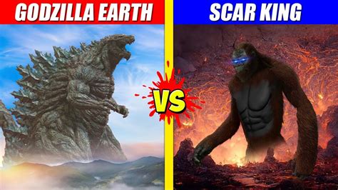 Godzilla Earth Vs Scar King Spore Youtube