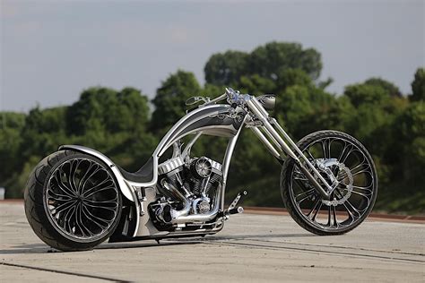 Harley Powered Custom Bike Is All About Naked Metal Bones Autoevolution