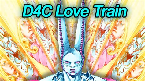 D4c Love Train Jjba Sbr Musical Leitmotif Youtube