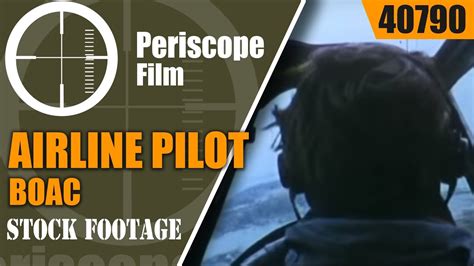 Boac Airline Pilot Training Documentary Film 40790 Youtube