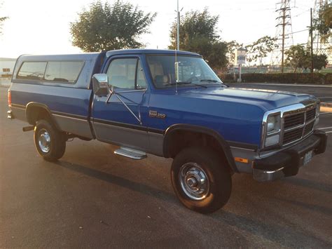 1993 Dodge Ram W250 Cummins Turbo Diesel 4x4 Auto One Owner Classic Dodge Ram 2500 1993