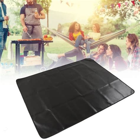 Neuf Tapis Anti Feu Ignifuge De Protection De Sol Bbq Grill Protecteur