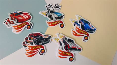 Apliques Para Tubetes Hot Wheels Elo Produtos Especiais