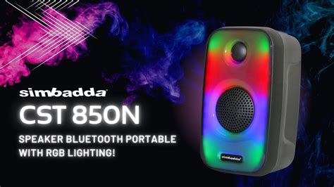 Speaker Bluetooth Simbadda CST 850N Paling Stylish YouTube