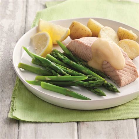 Poached Salmon & Asparagus Recipe | Woolworths