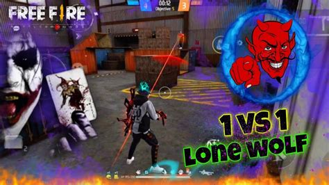 1vs1 Lone Wolf Full Rush Gameplay Free Fire Max Gaming Suvo Youtube