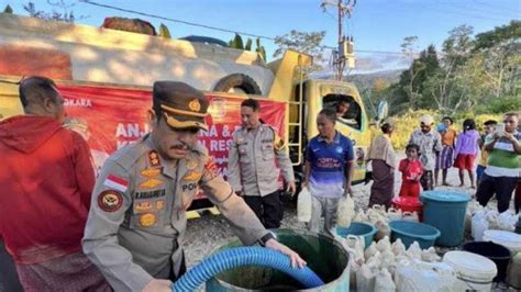 Polres Belu Gandeng Kemensos Bantu Ketersediaan Air Bersih Bagi