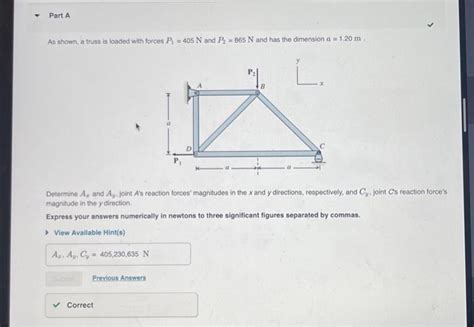 Solved As Shown A Truss Is Loaded With Forces P N And Chegg