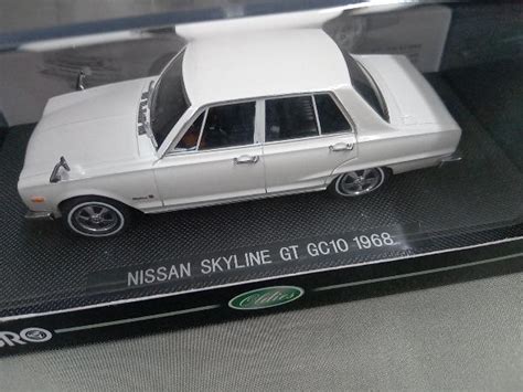 yahoo ebbro  nissan skyline gt gc  white