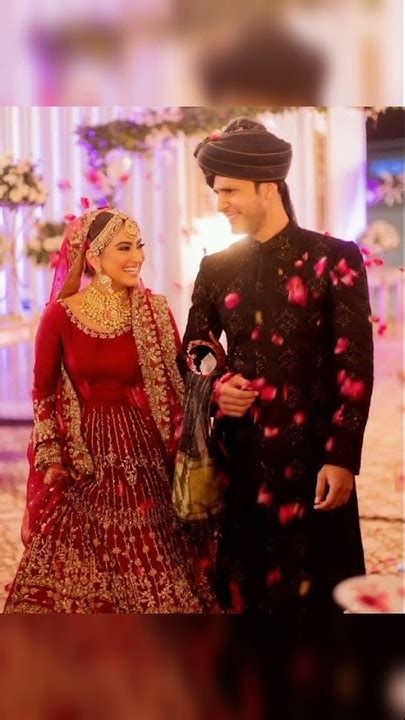 Hiba Bukhari With Her Husband Wedding Picturesviralshortyoutubevideo