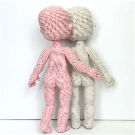 Doll Body Crochet Pattern Amigurumi Basic Doll Body Pattern Etsy