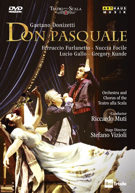 Gaetano Donizetti Don Pasquale Opera Dvd Arthaus Musik