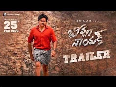 Bheemla Nayak Official Hindi Trailer Pawan Kalyan Rana Daggubati