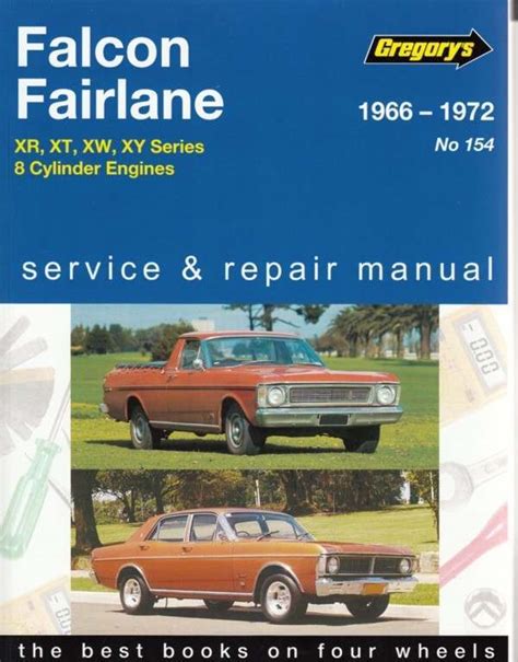 Ford Falcon Fairlane Xy Xb Cylinder Workshop Manuals