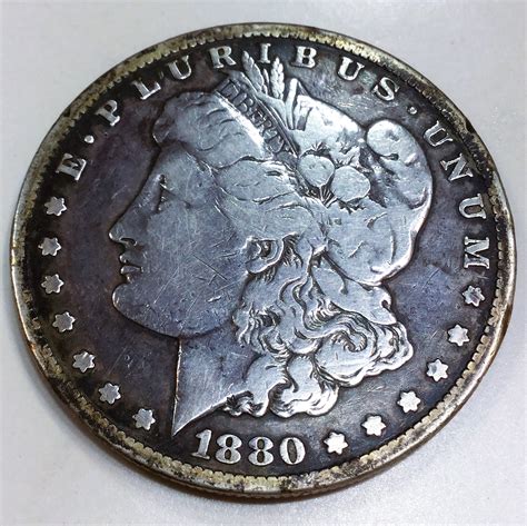 1880-CC Morgan Silver Dollar Beautiful Coin Rare Date | Property Room