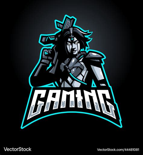 Gaming character esport Royalty Free Vector Image