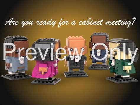 Lego Moc Cabinet Battle Brickheadz From Hamilton By Cczone