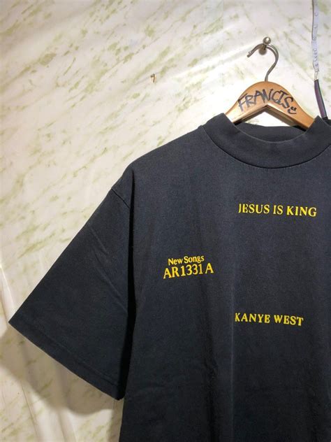 Kanye West Merch - Jesus is King, Men's Fashion, Tops & Sets, Tshirts & Polo Shirts on Carousell