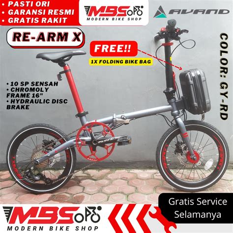 Jual Sepeda Lipat Avand Re Arm X Element Troy X Speed Inch