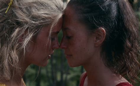 Mia Healey Erana James Lesbian Underwear Scene In The Wilds AZNude