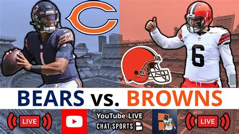 Bears Vs Browns Live Streaming Scoreboard Play By Play Highlights