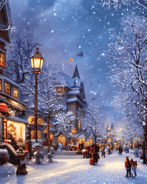 Thomas Kinkade Winter Scenes