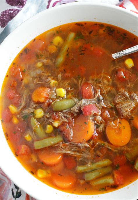 Mom S Old Fashioned Vegetable Beef Soup Recipe Besto Blog