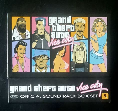 Grand Theft Auto Vice City Official Soundtrack Box Set Exk Used