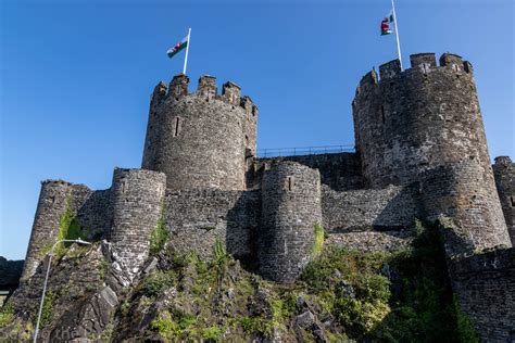 Conwy Castle; a stunning castle with a fascinating history. — Seeing ...