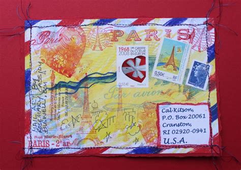 mail art travel mail art mail art envelopes miniature calendar
