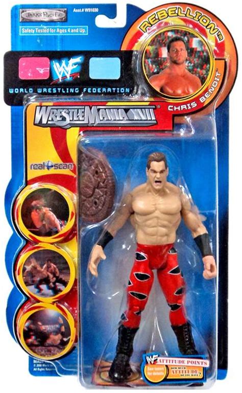 Wwe Wrestling Wrestlemania Xvii Rebellion Chris Benoit 6 Action Figure