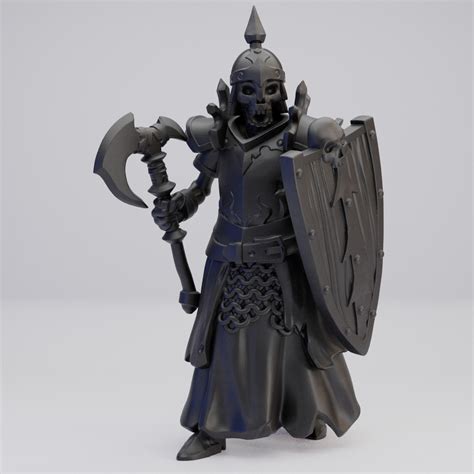 Hot Goblin スケルトンナイトA ミニチュア ホットゴブリン 騎士 TRPG